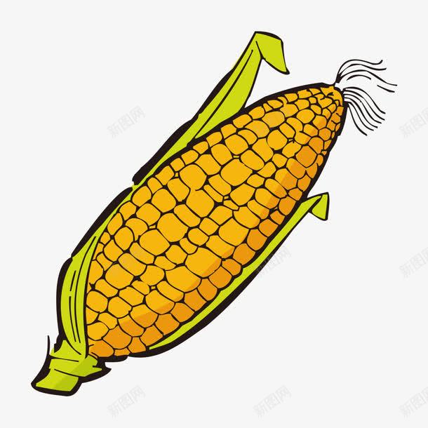 玉米png免抠素材_新图网 https://ixintu.com 卡通玉米 玉米 粮食 苞米 苞谷