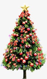 手绘彩色艺术圣诞树png免抠素材_新图网 https://ixintu.com 圣诞树 彩色 艺术
