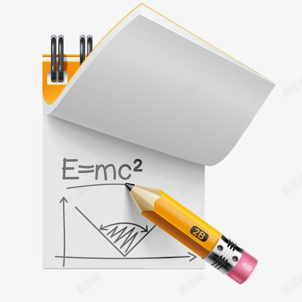 数学本矢量图ai免抠素材_新图网 https://ixintu.com png素材免费下载 书写 数学本 本 矢量图