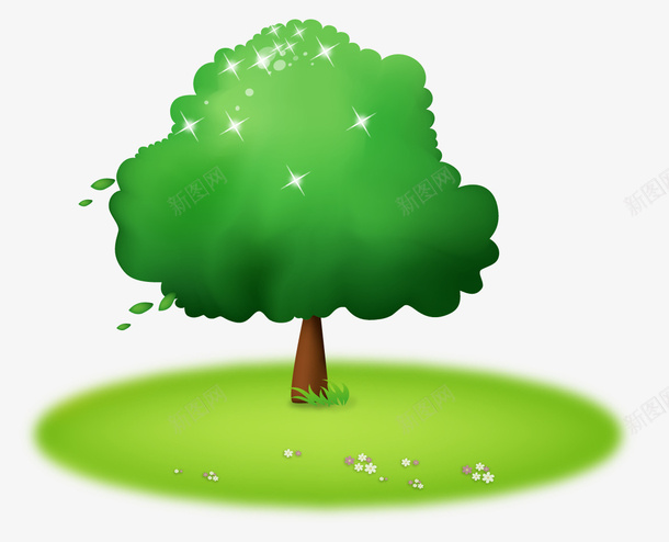 儿童节装饰绿色小树png免抠素材_新图网 https://ixintu.com 儿童节 免抠素材 绿色小树 装饰图案
