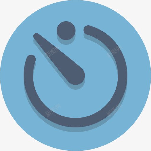 时钟时间定时器圆形图标png_新图网 https://ixintu.com Clock time timer 定时器 时钟 时间