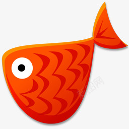 红色的鱼图标png免抠素材_新图网 https://ixintu.com animal fish red 动物 红色的 鱼