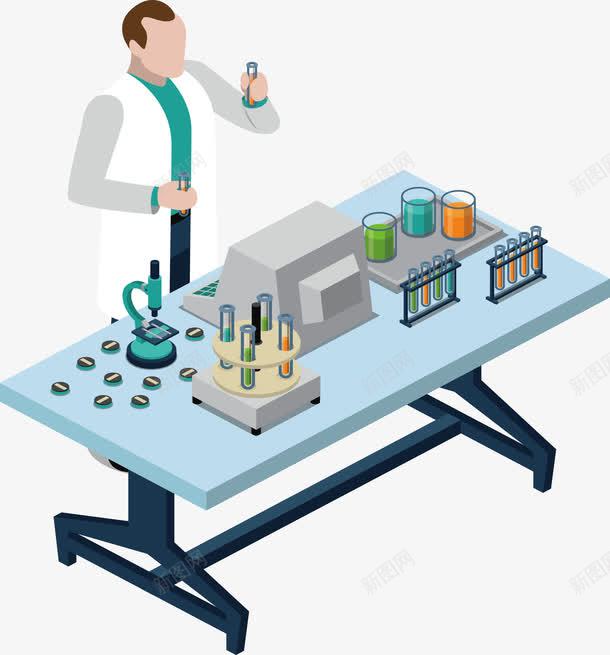 研究人员png免抠素材_新图网 https://ixintu.com 人物 实验 研究