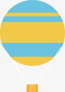 蓝色黄色热气球主页png免抠素材_新图网 https://ixintu.com 主页 热气球 蓝色 黄色