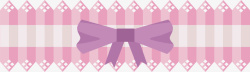 吊袜带紫色花边蝴蝶结高清图片