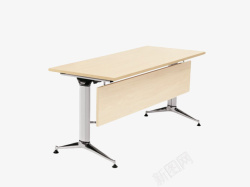 条桌简约实木条桌办公桌高清图片