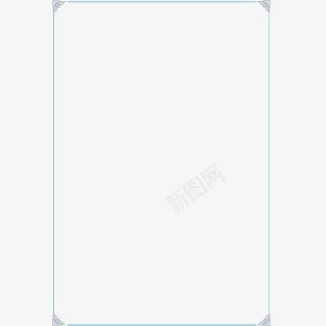 矩形边框png免抠素材_新图网 https://ixintu.com 妗嗘 椋庢牸 绾挎潯