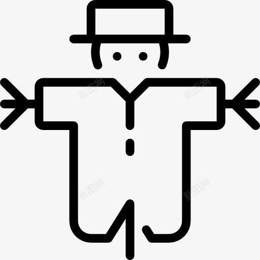 Scarecrow图标png_新图网 https://ixintu.com 农业 农业和园艺 农村 性格 稻草人