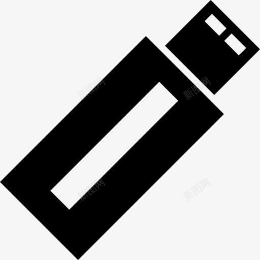 USB闪存驱动器图标png_新图网 https://ixintu.com USB数据存储 技术 笔 随身碟
