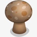 黄色斑点卡通蘑菇图标png_新图网 https://ixintu.com 卡通 斑点 蘑菇 黄色