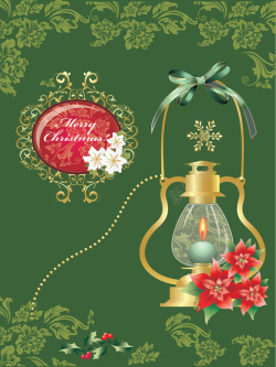 宴请花纹素材欧式花纹复古浪漫蜡烛圣诞背景矢量图高清图片