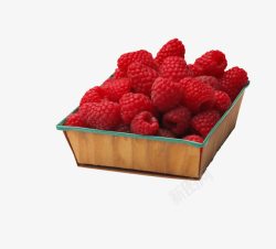 篮子里的树莓素材