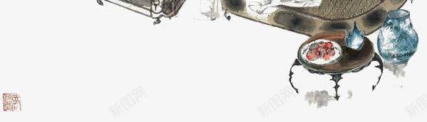 古人水墨画png免抠素材_新图网 https://ixintu.com 中国元素 传统装饰 古代人物 水墨 水墨古人