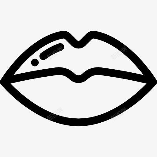 女人的嘴唇图标png_新图网 https://ixintu.com 亲吻 医学 生物学 解剖 身体的一部分