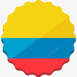 colombia哥伦比亚2014世界杯齿轮式图标高清图片