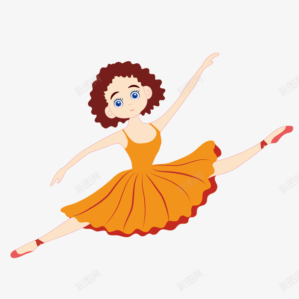 跳舞的人png免抠素材_新图网 https://ixintu.com png图形 png装饰 人物 卡通 女孩 装饰 跳舞