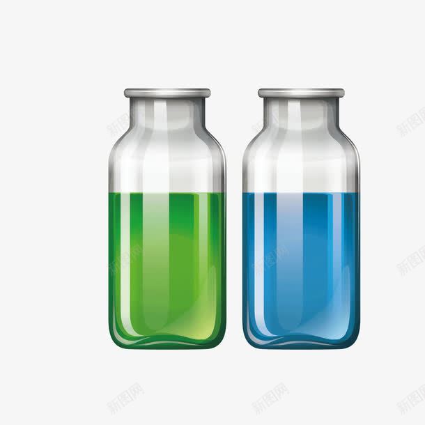 彩色玻璃杯png免抠素材_新图网 https://ixintu.com 反光 商务 彩色 玻璃杯 绿色 药剂 蓝色