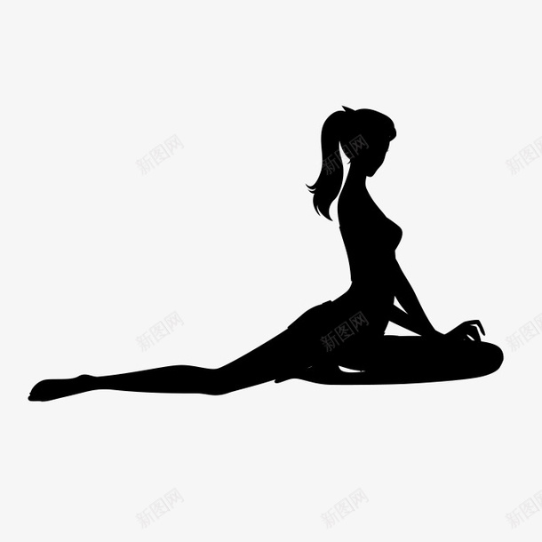 练瑜伽的女人图标png_新图网 https://ixintu.com PNG图形 PNG装饰 人物 女人 瑜伽 装饰