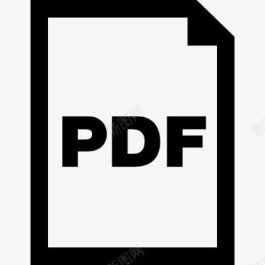 PDF文档界面符号图标图标