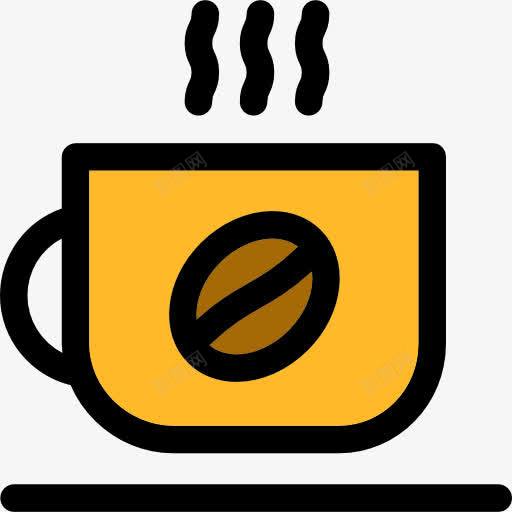 咖啡杯图标png_新图网 https://ixintu.com 咖啡店 咖啡杯 喝热饮料 食品
