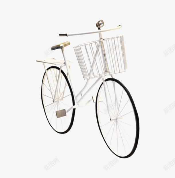 白色自行车实物png免抠素材_新图网 https://ixintu.com 实物 白色 自行车