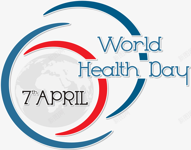 4月7号世界卫生日创意图标矢量图eps_新图网 https://ixintu.com 4月7号 世界卫生日 健康 创意设计 图标 环保 节日 矢量图