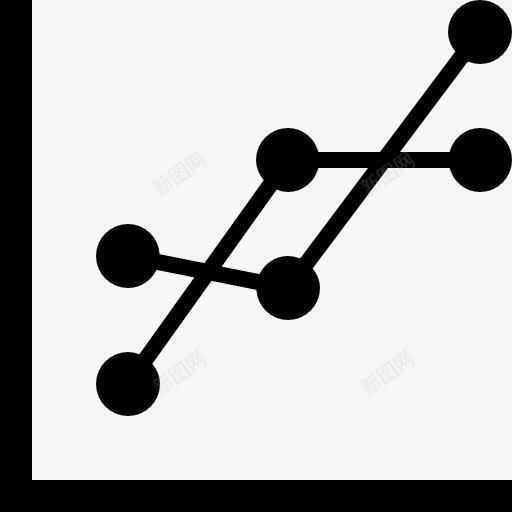 线图的业务图标png_新图网 https://ixintu.com 业务线 图 图形 图表 线 线图