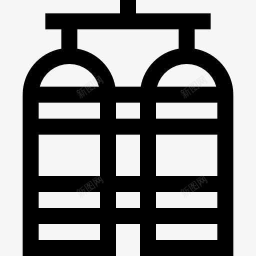 氧气罐图标png_新图网 https://ixintu.com 储气罐 氧气罐 潜水 运动用具
