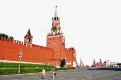 旅游景区俄罗斯红场素材
