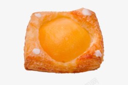 黄桃果肉面包素材