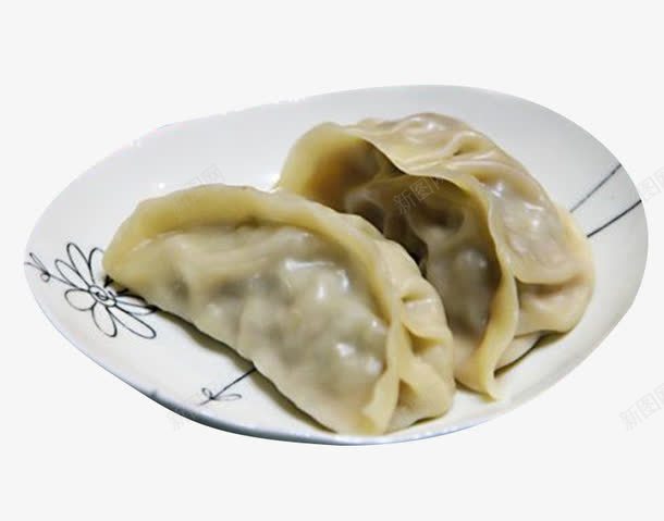 两只肉馅煎饺锅贴png免抠素材_新图网 https://ixintu.com 三鲜面点 快手面食 速冻锅贴 锅贴