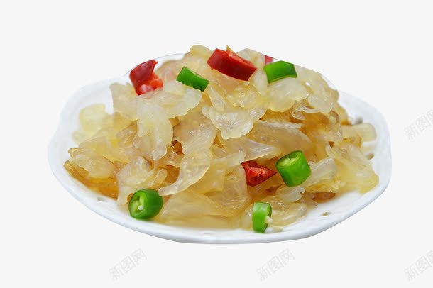 下酒菜海蜇丝png免抠素材_新图网 https://ixintu.com 下酒凉菜 即食海蜇头 可口海蜇丝 海蜇头