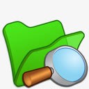 资源管理器文件夹绿色refreshcl素材