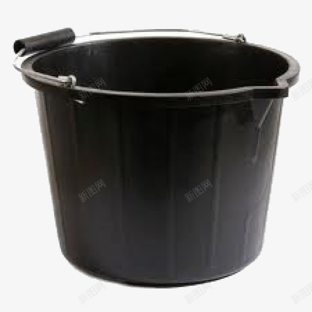 黑色手提塑料桶实物图png免抠素材_新图网 https://ixintu.com 塑料桶 实物图 手提桶 提水 提水桶 水桶 玩具 简图