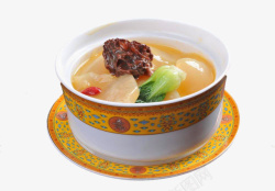 食材多样传统冬阴功汤高清图片