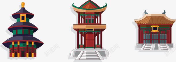 天坛公园海报元素png免抠素材_新图网 https://ixintu.com 元素 公园 公园海报 天坛 海报元素
