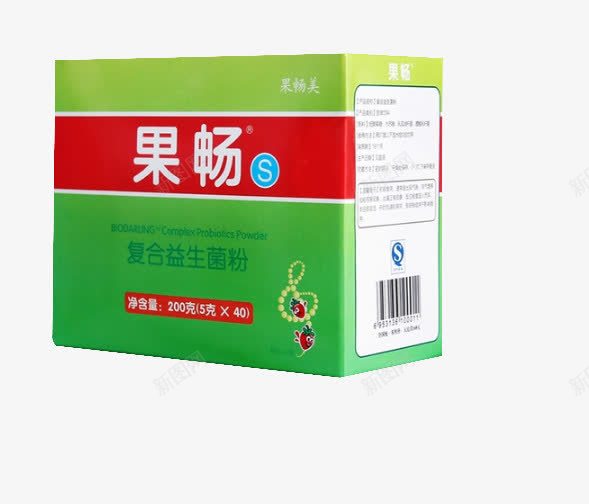 果畅复合益生菌粉png免抠素材_新图网 https://ixintu.com 产品实物 保健品 果畅复合益生菌粉 营养品