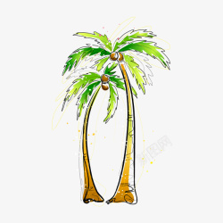 椰子树图素材