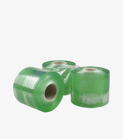 绿色钢化膜包装绿色环保打包缠绕膜高清图片