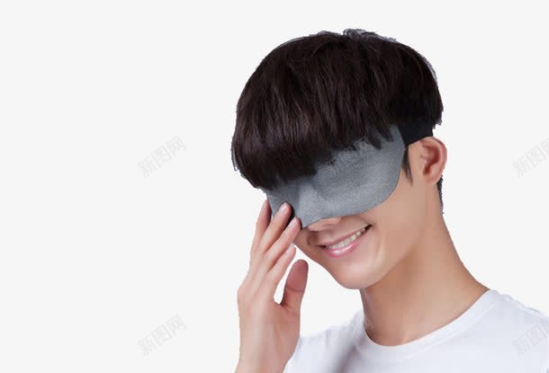 戴眼罩的少年png免抠素材_新图网 https://ixintu.com 洗菜