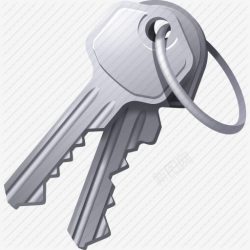 房门钥匙卡通钥匙高清图片