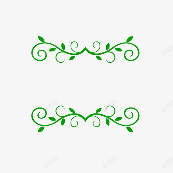 绿色花纹的简易png免抠素材_新图网 https://ixintu.com 简易 绿色 绿色花纹 设计