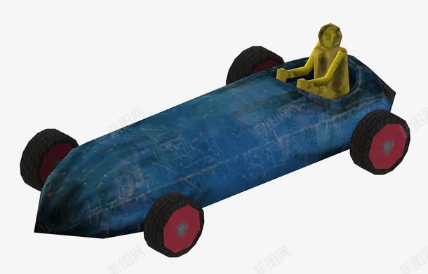 蓝色玩具车png免抠素材_新图网 https://ixintu.com 实物 玩具车 蓝色车 车