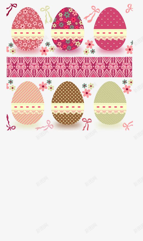 复活蛋png免抠素材_新图网 https://ixintu.com 创意鸡蛋 复活节装饰 彩色蛋