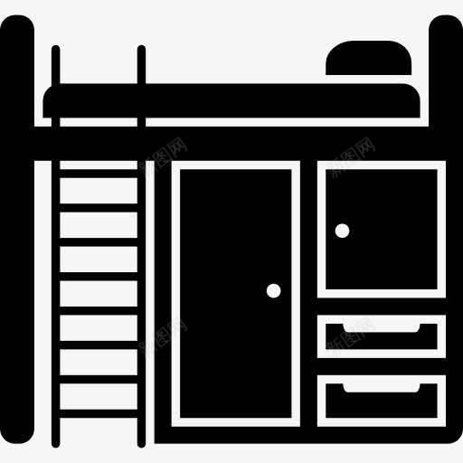卧室家具图标png_新图网 https://ixintu.com 卧室 壁橱 家 家具 床 房子 房子的事情 衣柜