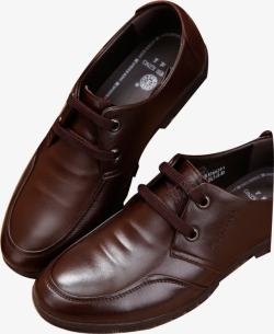 皮鞋电商棕色舒适素材