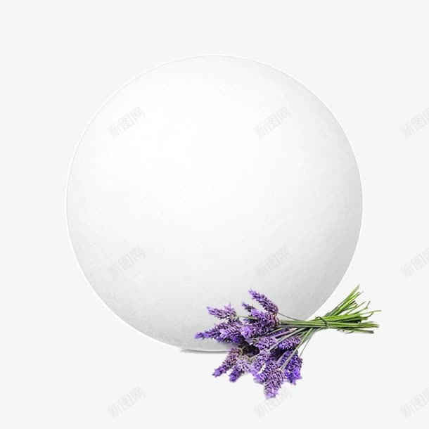 白色浴球png免抠素材_新图网 https://ixintu.com 免费下载 卫浴装饰 浴球 白色浴球