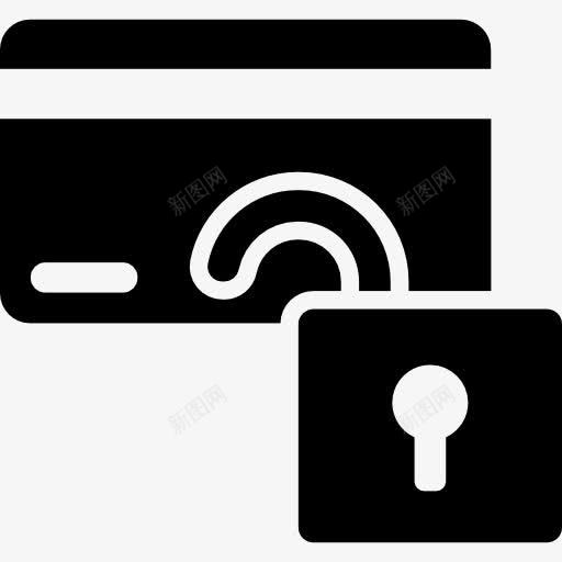 解锁安全信用交易图标png_新图网 https://ixintu.com 信用卡 商务 安全接口 挂锁 环保 解锁 金融