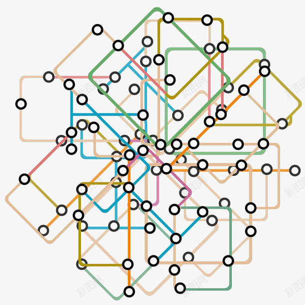 地铁规划线路图png免抠素材_新图网 https://ixintu.com 地铁 地铁线路图 地铁规划线路图 地铁路线图 抽象背景 线路图 路线图