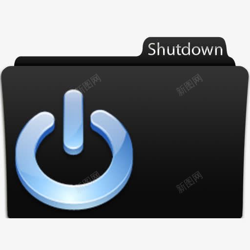 关机关掉电源关闭关闭黑色魅力图标png_新图网 https://ixintu.com down off power shut shutdown tur 关掉电源 关机 关闭